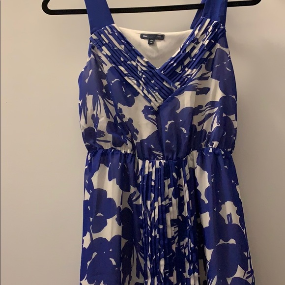Gap blue and white flower dress - Picture 6 of 6